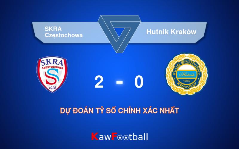 Soi kèo SKRA Częstochowa vs Hutnik Kraków 00h00 04/08/2024