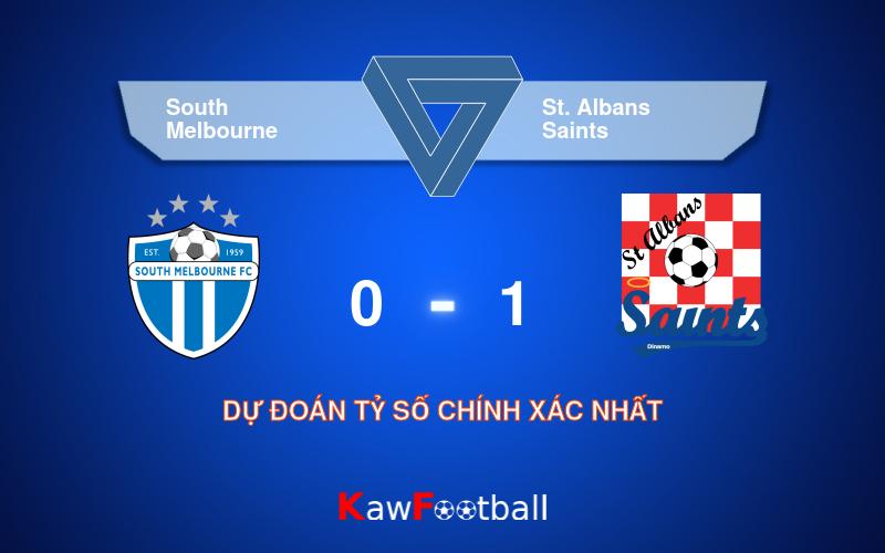 Soi kèo South Melbourne vs St. Albans Saints 12h00 18/08/2024