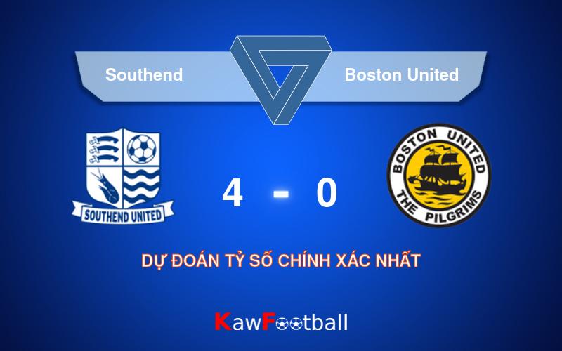 Soi kèo Southend vs Boston United 01h45 21/08/2024