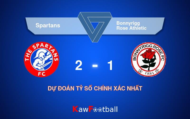 Soi kèo Spartans vs Bonnyrigg Rose Athletic 21h00 10/08/2024