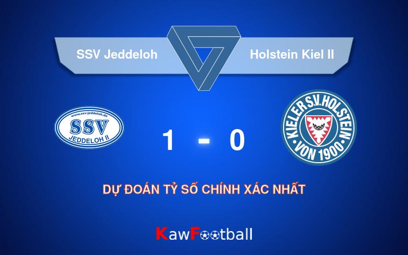 Soi kèo SSV Jeddeloh vs Holstein Kiel II 21h00 10/08/2024