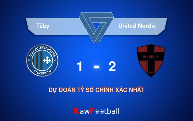 Soi kèo Täby vs United Nordic 21h00 03/08/2024