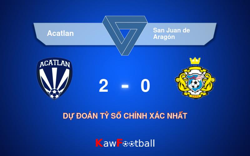 Soi kèo Acatlan vs San Juan de Aragón 05h00 22/09/2024