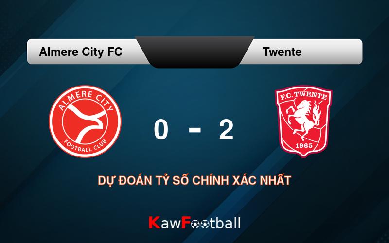 Soi kèo Almere City FC vs Twente 19h30 22/09/2024