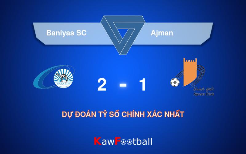 Soi kèo Baniyas SC vs Ajman 20h30 20/09/2024