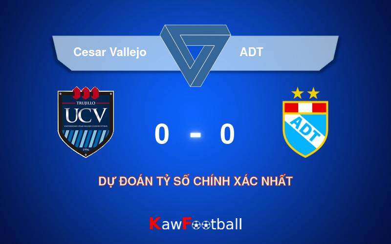 Soi kèo Cesar Vallejo vs ADT 08h00 23/09/2024