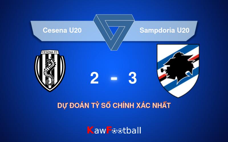 Soi kèo Cesena U20 vs Sampdoria U20 21h30 20/09/2024