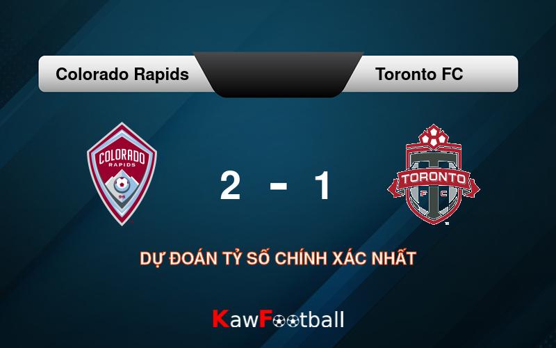 Soi kèo Colorado Rapids vs Toronto FC 08h30 22/09/2024