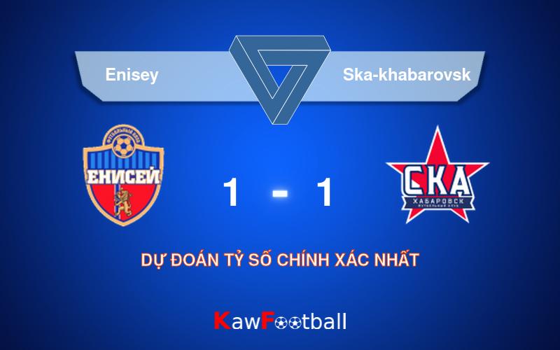 Soi kèo Enisey vs Ska-khabarovsk 14h00 21/09/2024