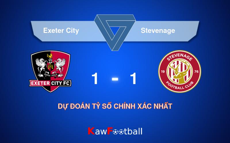 Soi kèo Exeter City vs Stevenage 18h30 21/09/2024