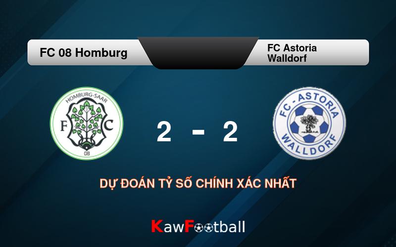 Soi kèo FC 08 Homburg vs FC Astoria Walldorf 19h00 21/09/2024