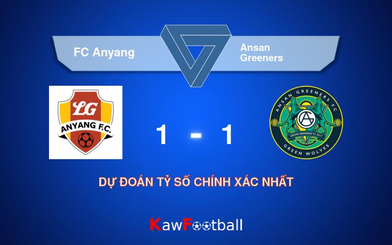 Soi kèo FC Anyang vs Ansan Greeners 17h00 21/09/2024