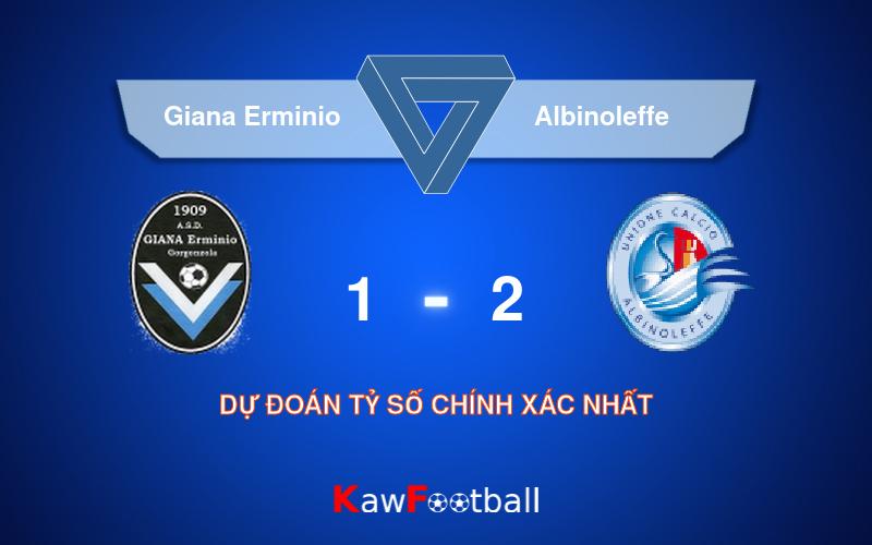 Soi kèo Giana Erminio vs Albinoleffe 01h45 21/09/2024