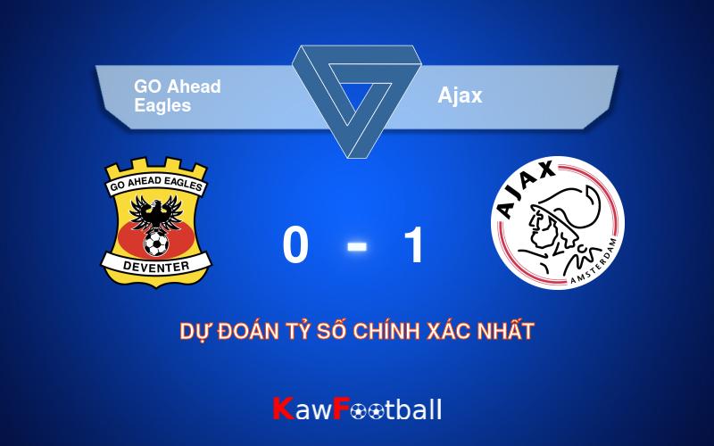 Soi kèo GO Ahead Eagles vs Ajax 01h00 22/09/2024