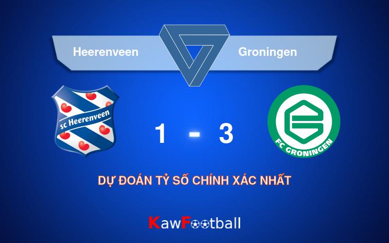 Soi kèo Heerenveen vs Groningen 17h15 22/09/2024