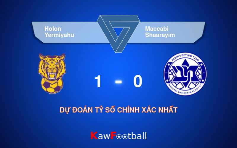 Soi kèo Holon Yermiyahu vs Maccabi Shaarayim 17h00 21/09/2024