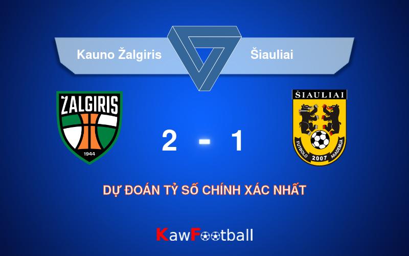 Soi kèo Kauno Žalgiris vs Šiauliai 20h00 15/09/2024