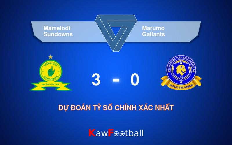 Soi kèo Mamelodi Sundowns vs Marumo Gallants 22h30 24/09/2024