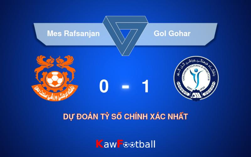 Soi kèo Mes Rafsanjan vs Gol Gohar 22h00 20/09/2024