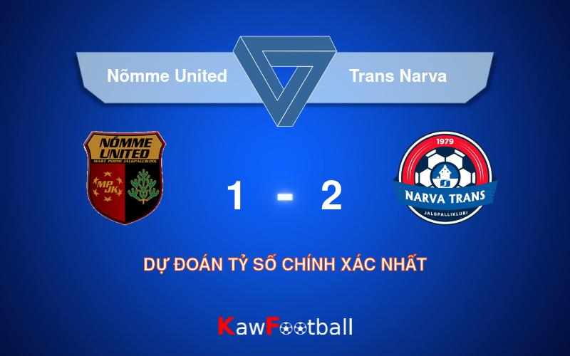 Soi kèo Nõmme United vs Trans Narva 18h30 21/09/2024