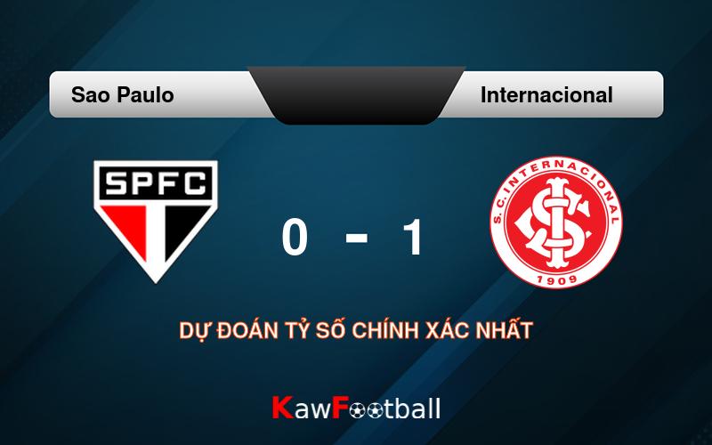 Soi kèo Sao Paulo vs Internacional 04h30 23/09/2024