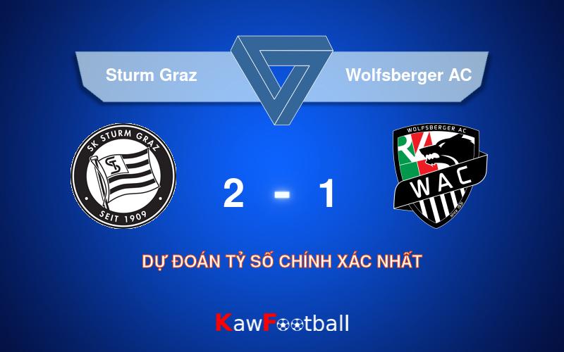 Soi kèo Sturm Graz vs Wolfsberger AC 19h30 22/09/2024