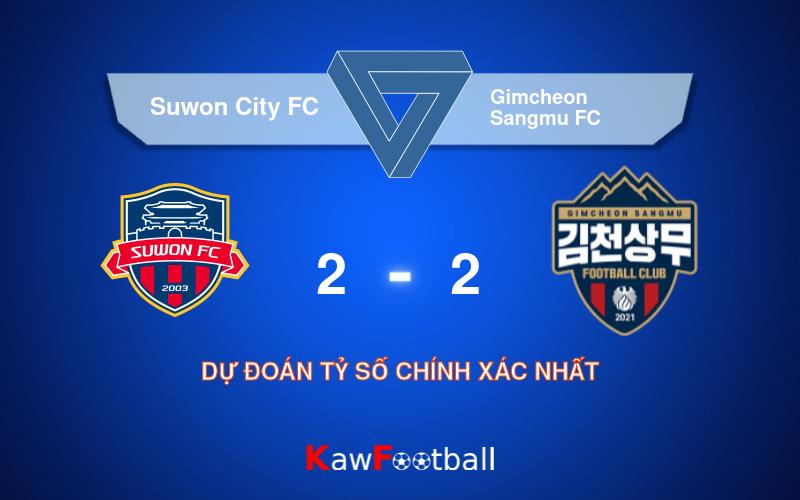 Soi kèo Suwon City FC vs Gimcheon Sangmu FC 14h30 21/09/2024