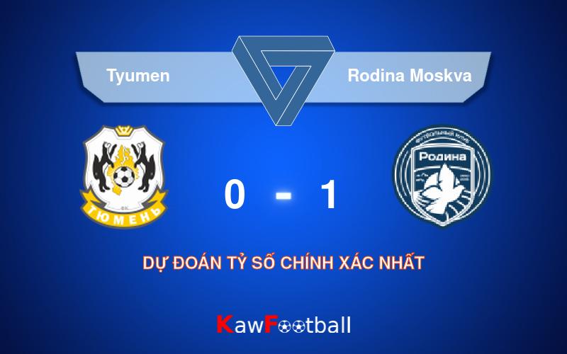 Soi kèo Tyumen vs Rodina Moskva 15h30 21/09/2024