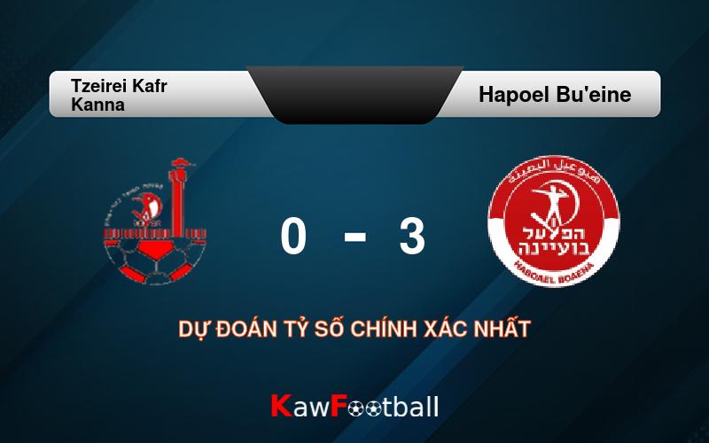 Soi kèo Tzeirei Kafr Kanna vs Hapoel Bu'eine 17h00 21/09/2024