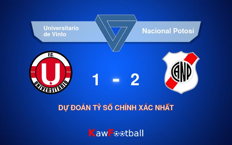 Soi kèo Universitario de Vinto vs Nacional Potosí 02h00 21/09/2024