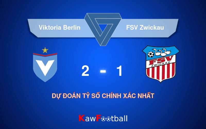 Soi kèo Viktoria Berlin vs FSV Zwickau 00h00 21/09/2024