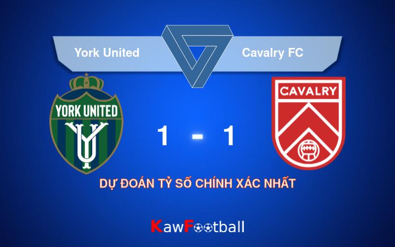 Soi kèo York United vs Cavalry FC 07h00 21/09/2024