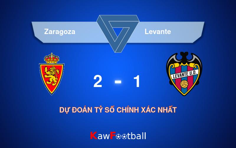 Soi kèo Zaragoza vs Levante 02h00 22/09/2024