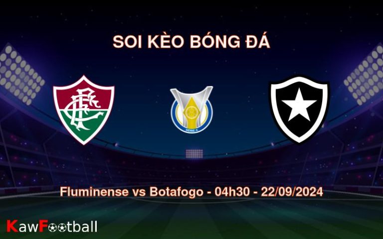 Soi kèo Fluminense vs Botafogo 04h30 22/09/2024