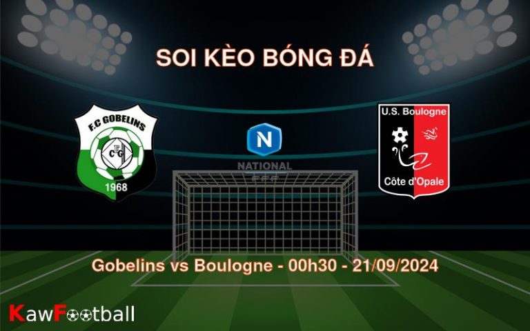 Soi kèo Gobelins vs Boulogne 00h30 21/09/2024