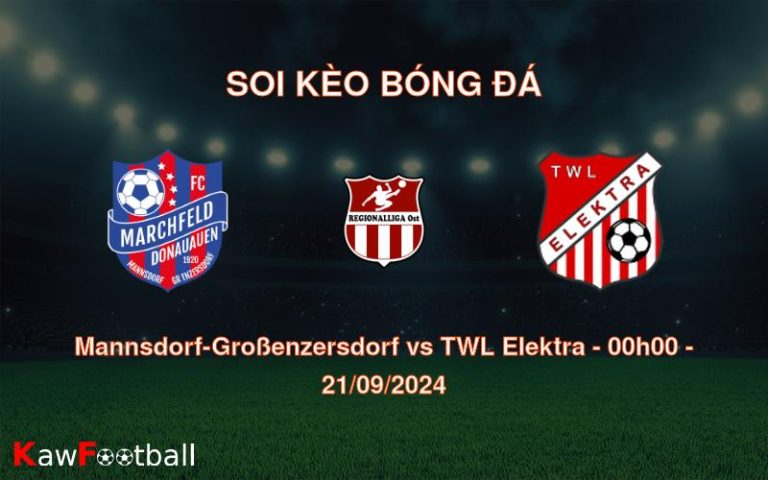 Soi kèo Mannsdorf-Großenzersdorf vs TWL Elektra 00h00 21/09/2024