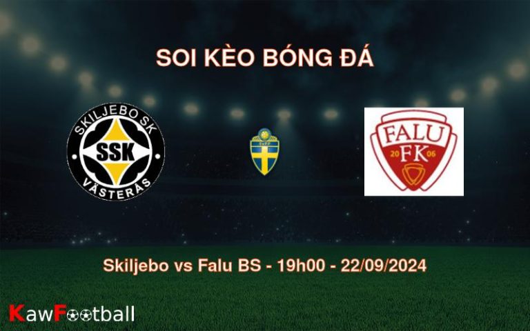 Soi kèo Skiljebo vs Falu BS 19h00 22/09/2024